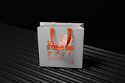 Paper Tote Bag - Mockup, a Merchandise Mockup by Bokuto (Thumbnail 3 of 7)