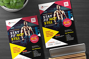 Fitness Trainer Flyer Templates, a Flyer Template by Creativpixl (Thumbnail 5 of 8)