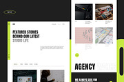 NEURO_02 - Creative Agency UI Kit, an UI Kit Template by neuwebz (Thumbnail 5 of 10)