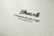 Creative Brush Logo, a Branding & Logo Template by BdThemes (Thumbnail 1 of 4)