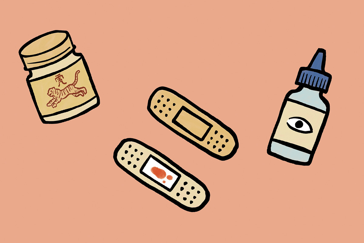 Medical care illustrations, a Healthcare Illustration by Yuelan (Photo 1 of 4)