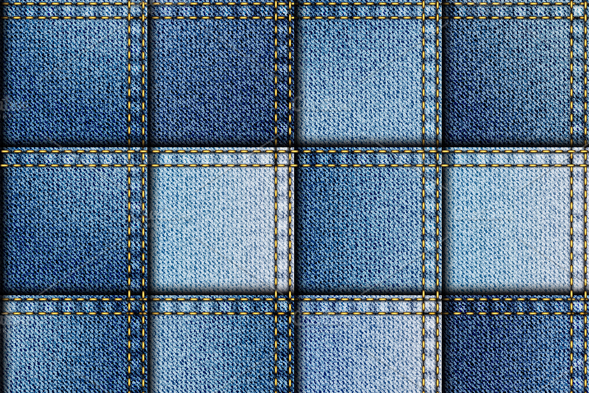 10 Denim vector patterns, a Pattern Graphic by tkdesign (Photo 12 of 13)