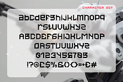 Cyber Blade Scifi Futuristic Font, a Font by PutraCetol Studio (Thumbnail 5 of 5)