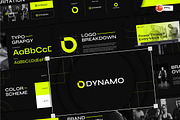 Dynamo Brand Identity, a Presentation Template by Loin Studio (Thumbnail 1 of 4)