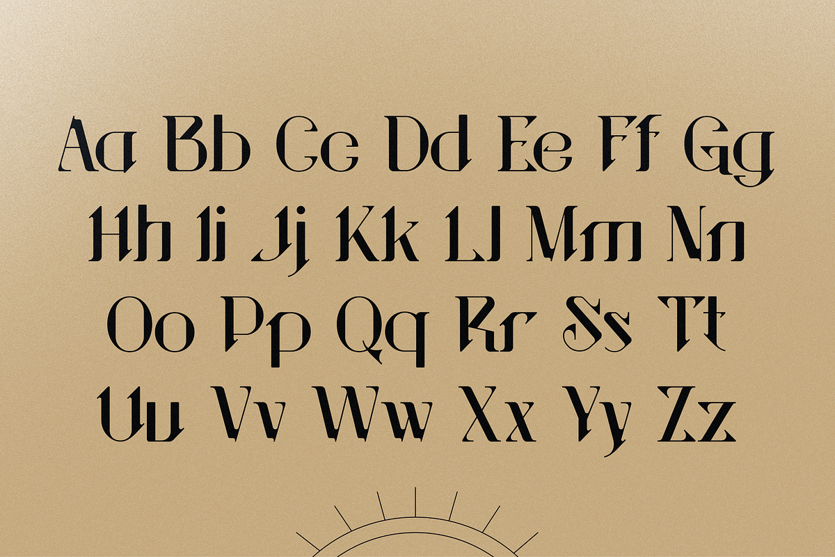 Sanctuary Ornate, a Serif Font by Helotype (Photo 4 of 9)