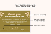 3 Thank You Cards - 4x6 Template, a Card Template by Ashleigh Green Studios (Thumbnail 3 of 7)