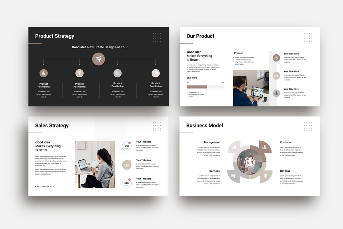 Business Plan Presentation Template, a Presentation Template by Dream-Lab (Photo 5 of 7)