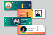 Professional Email Signature, a Social Media Template by MightyDesign (Thumbnail 1 of 6)