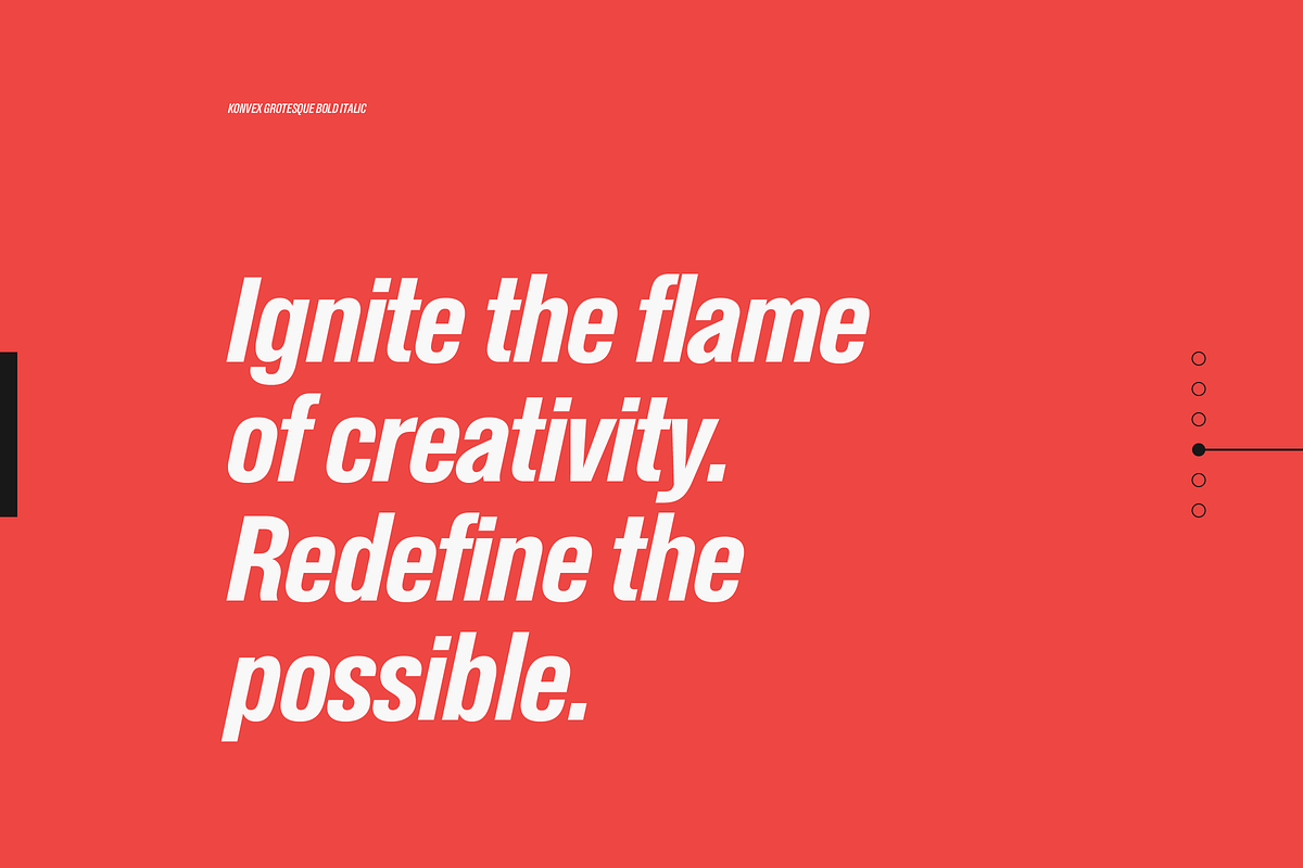 Konvex Grotesque Pro Typeface, a Sans Serif Font by BigBold Type (Photo 10 of 20)