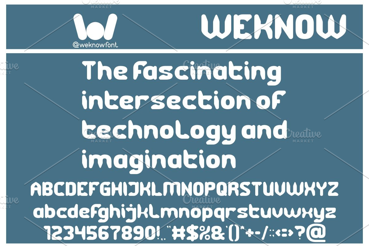 Elevation Font, a Font by weknow (Photo 3 of 8)