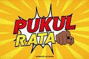 The Crotah Comic Style Font, a Sans Serif Font by alit design (Thumbnail 6 of 16)