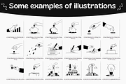 Notion Style Finance Illustrations, a Finance Illustration by DaisyStudio (Thumbnail 2 of 10)