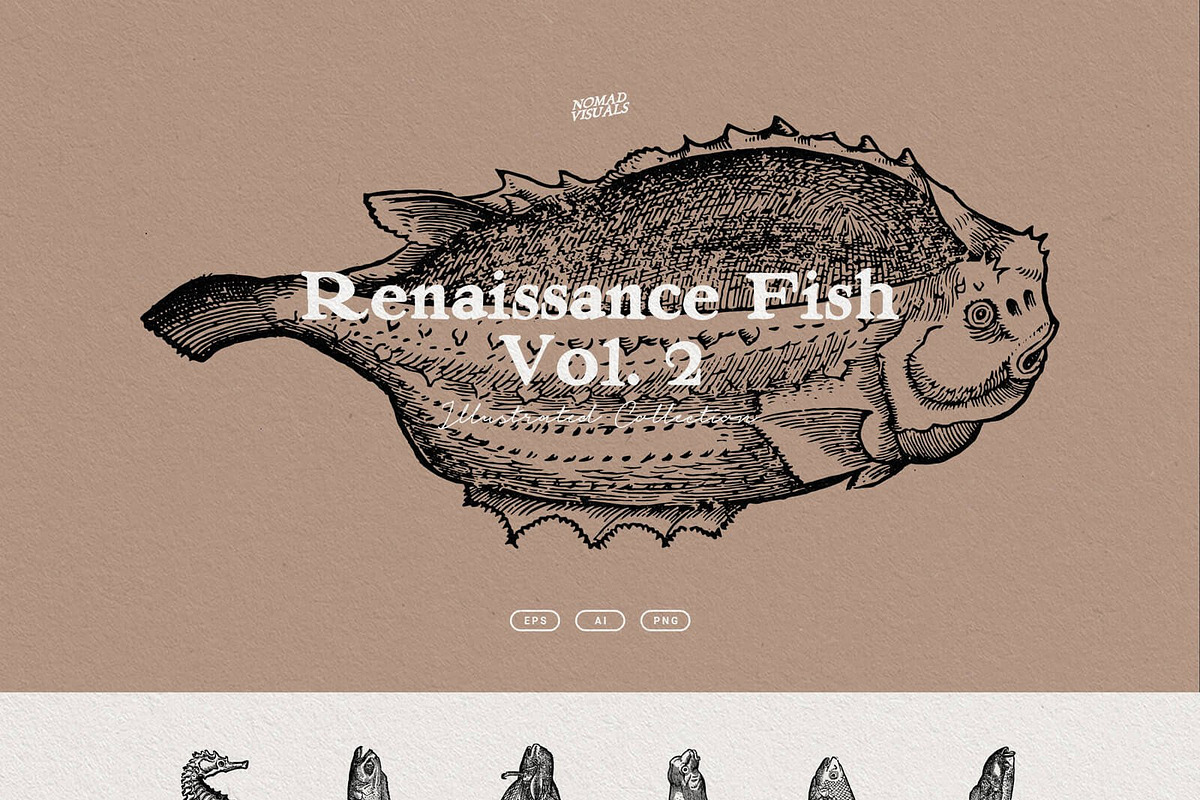 Vintage Bundle - 6600+ Illustrations, an Animal Illustration by Nomad Visuals (Photo 31 of 45)