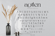 Aotten, a Serif Font by Penatic Studio (Thumbnail 8 of 10)