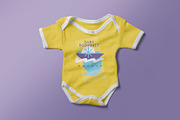 Baby Romper Mockup, a Product Mockup by PixelVoyager (Thumbnail 4 of 8)