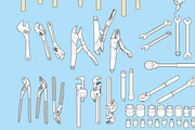 HandTools - Engineering, an Illustration by Industrial Artworks (Thumbnail 4 of 5)
