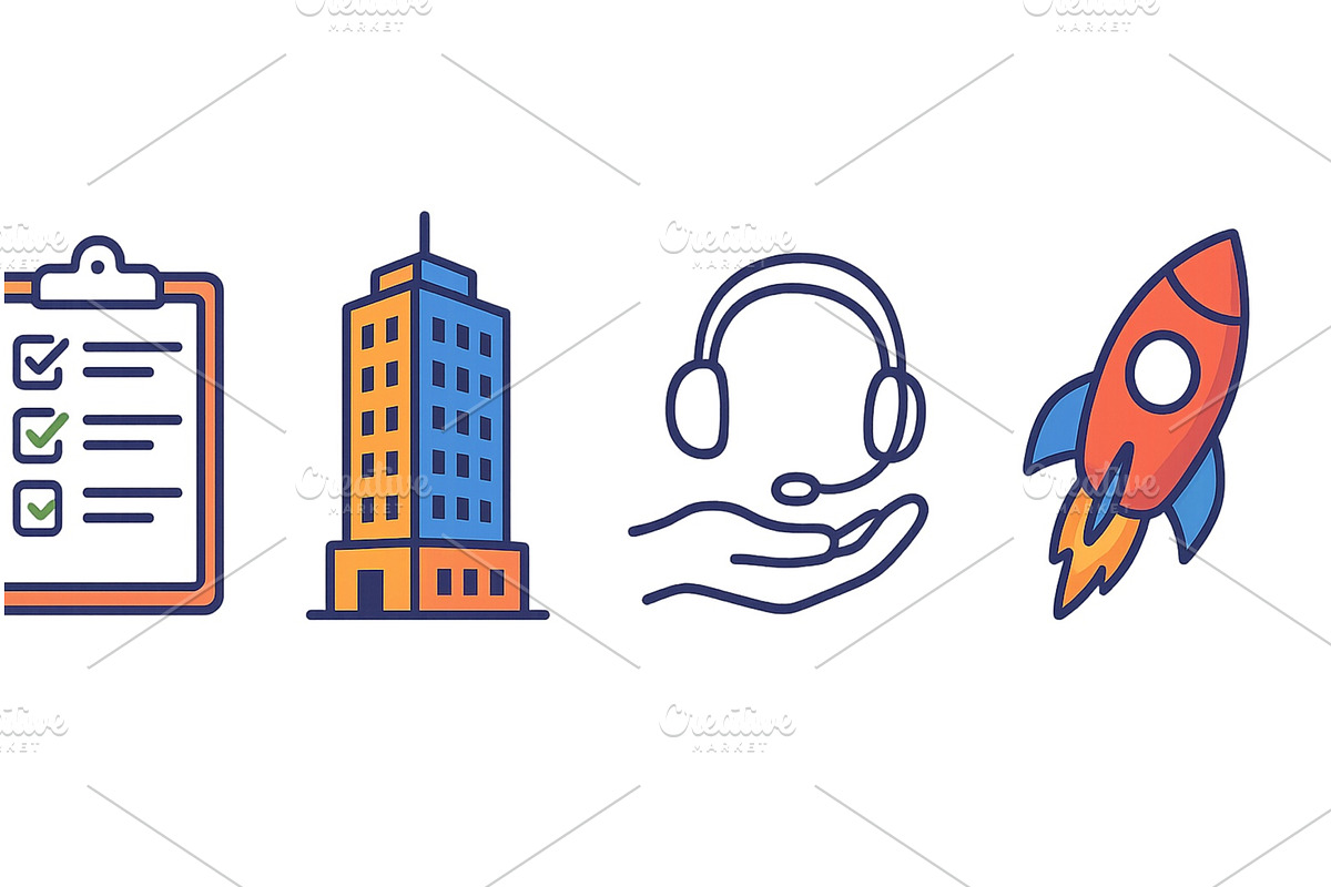 Modern business tools for, a Person Illustration by ZinetroN
