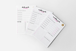 Goal Setting - Printable Planner