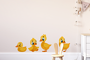 Ducks and ducklings, an Animal Illustration by tata_ota (Thumbnail 6 of 9)