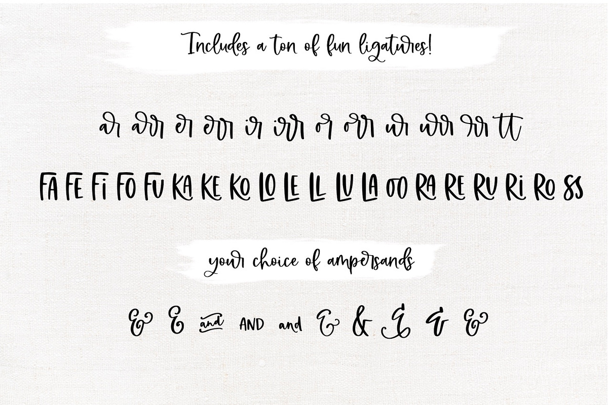 Farmland Acres | Script Font Duo, a Script Font by KA Designs (Photo 30 of 31)