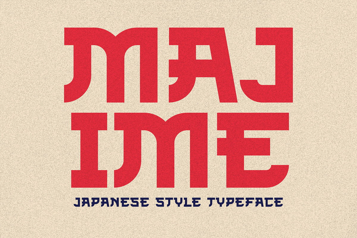 Majime - Japanese Typeface, a Sans Serif Font by HipFonts (Photo 8 of 8)