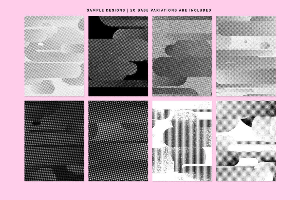 Quarter Tone - Editable Backgrounds, a Texture Graphic by Huebert World (Photo 4 of 10)