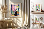 Botanical Cat Clipart Templates, an Animal Illustration by ARTOZEN DIGITAL (Thumbnail 15 of 16)