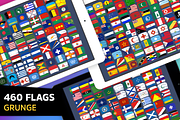 Grunge Flags (460), an Icon by alpercakici (Thumbnail 1 of 7)