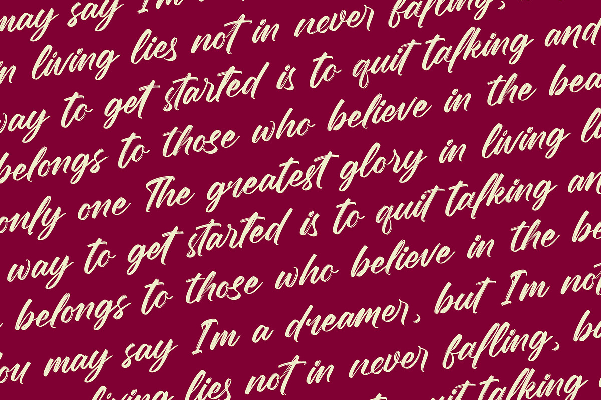 Nesthan Brother Modern Brush Font, a Script Font by Letterena Studios Script (Photo 17 of 20)