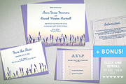 Provence Wedding Set (standart), an Invitation Template by Shiny Wedding (Thumbnail 1 of 3)
