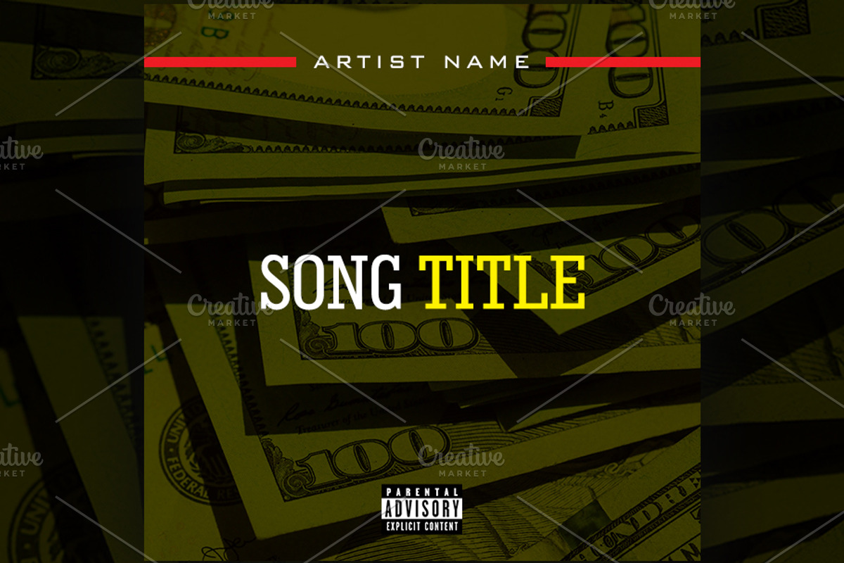 Music / Album Art Cover, a Marketing Template by quinticdesigns (Photo 1 of 2)