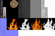 Burning bush, an Environmental 3D Model by AndrewWhite (Thumbnail 2 of 9)
