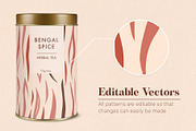 Animal Print - Rosy Palette, a Pattern Graphic by Megs Lang (Thumbnail 3 of 10)