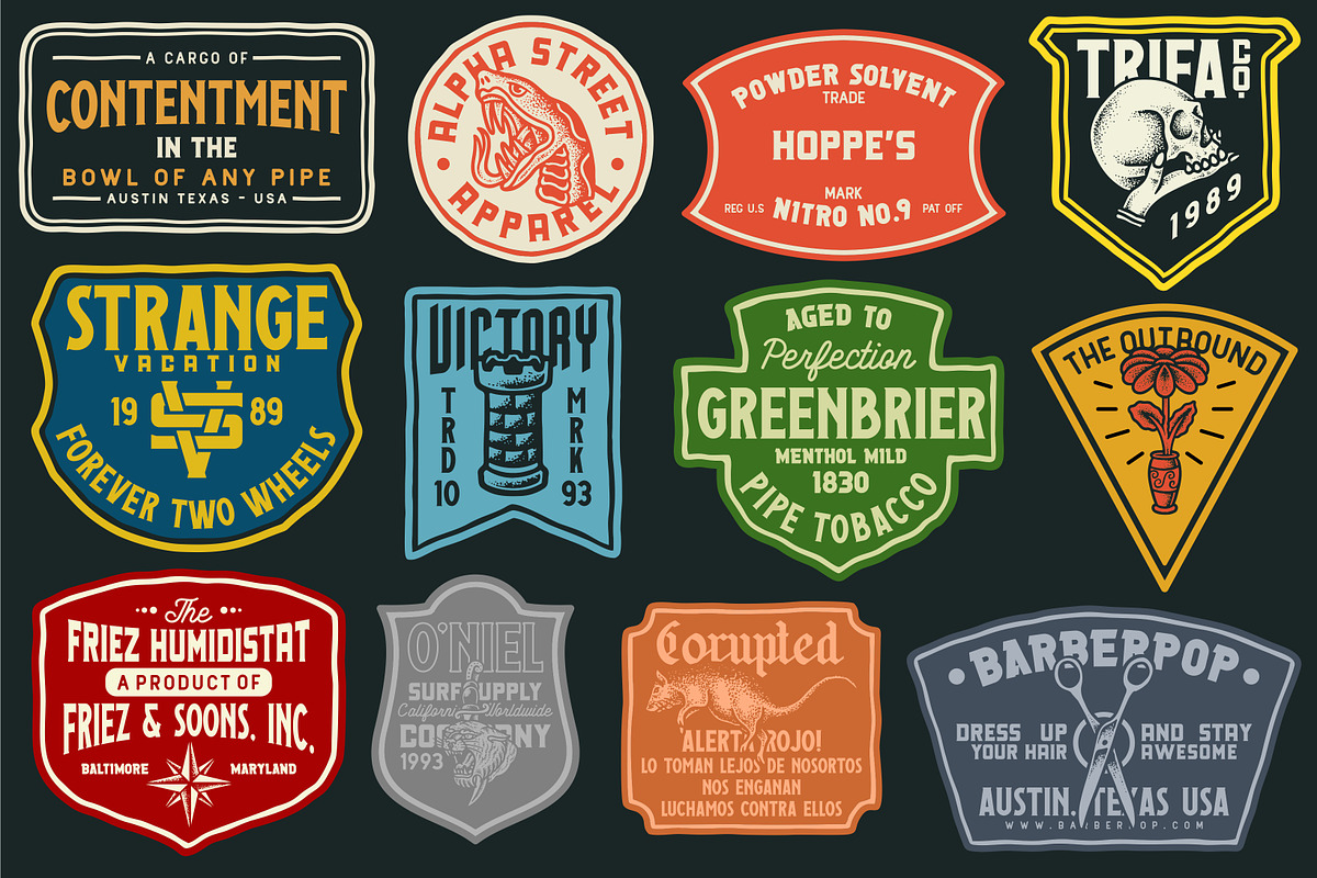 Howards Font Family + Extras preview 5