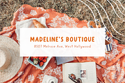 Cherry - Handlettered Blocky Font, a Sans Serif Font by Minna May Design (Thumbnail 7 of 8)
