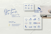 Ocean | Logo & Illustration Kit P2, a Branding & Logo Template by KetteCreate (Thumbnail 22 of 22)
