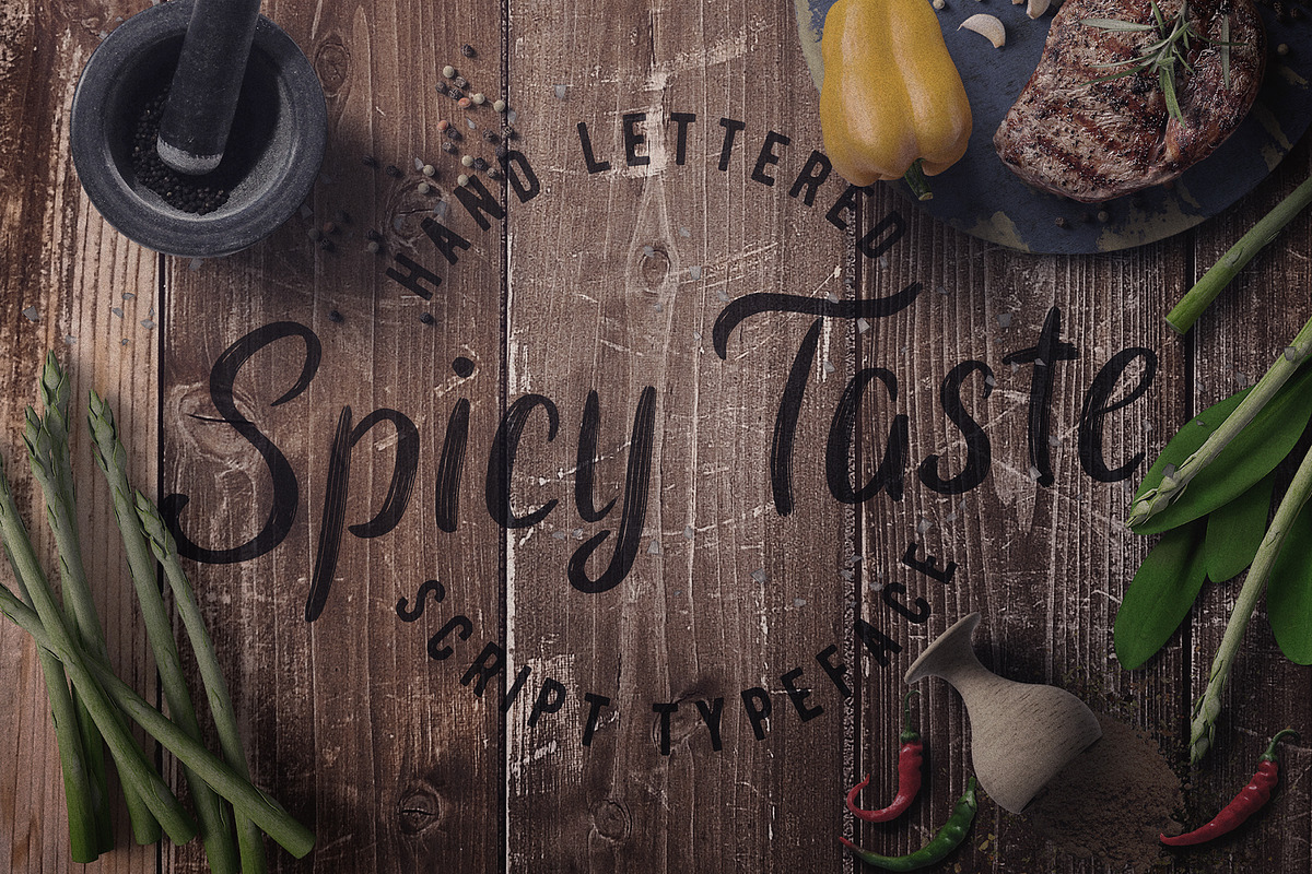 Spicy Taste typeface