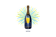 Sparkling Champagne Art Pack, an Object Graphic by Gfx_Store (Thumbnail 5 of 16)
