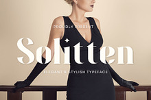 Solitten | Elegant Typeface