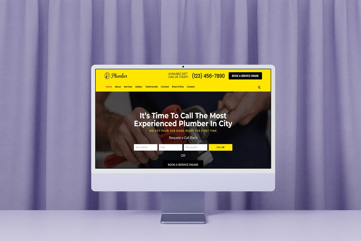 Plumber WordPress Theme - Plumber Pro preview 4