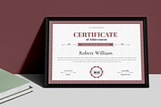 Modern Certificate Template, a Stationery Template by MightyDesign (Thumbnail 2 of 6)