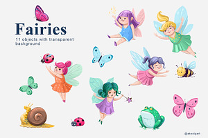 Fairies. Png Clipart