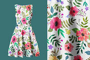 Watercolor flowers, an Illustration by Julycolor (Thumbnail 3 of 4)