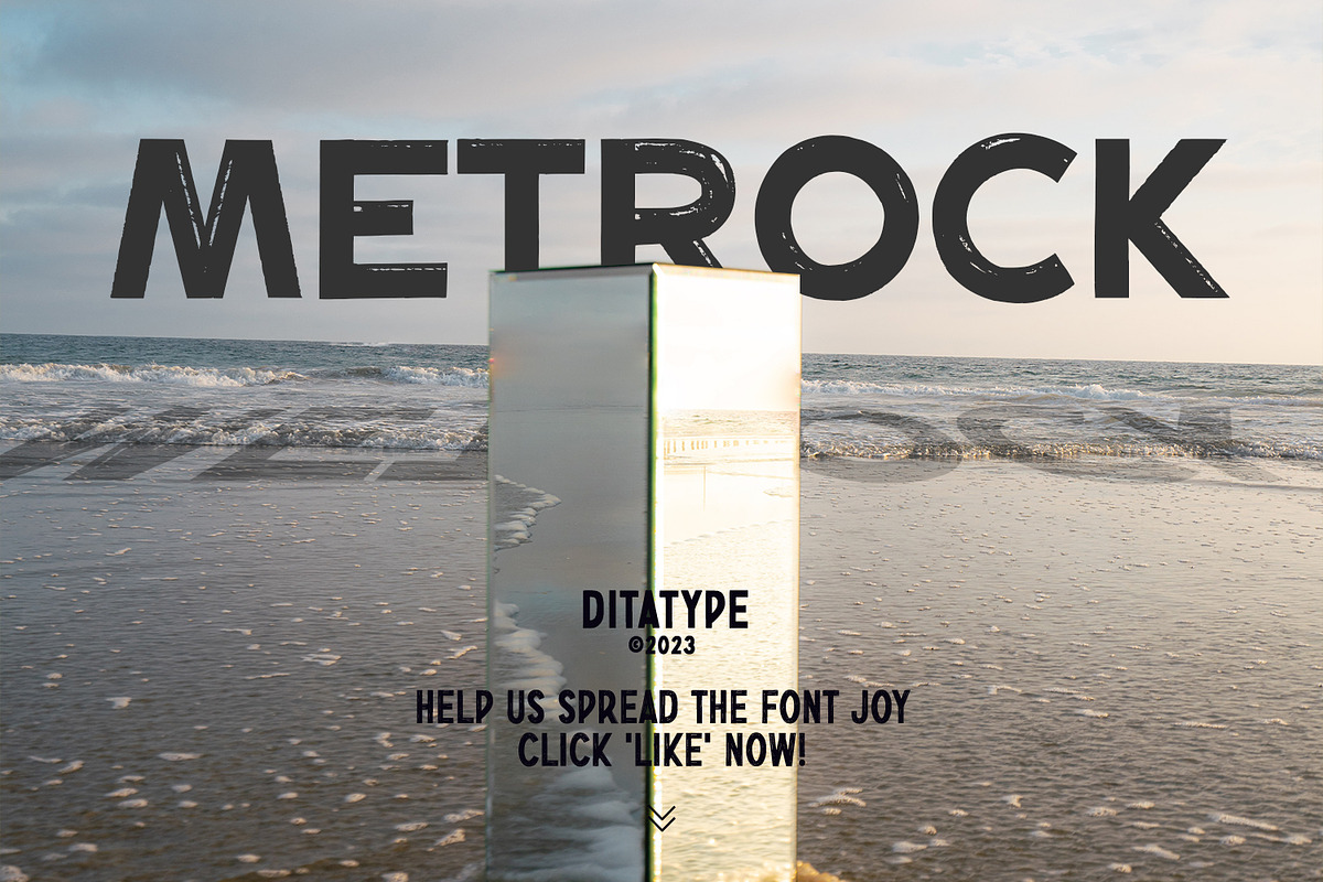 Metrock, a Sans Serif Font by Ditatype (Photo 11 of 11)