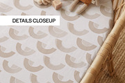 Baby Crib Sheet Mockup Boho PSD, a Household Mockup by 1001 mockups (Thumbnail 4 of 11)
