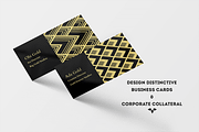 Art Deco Patterns, Vol 2, a Pattern Graphic by HMJS Designs (Thumbnail 2 of 8)