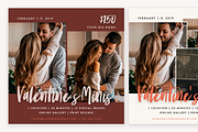 Valentine’s Mini Flyer Template 5x5, a Social Media Template by molly ho studio (Thumbnail 2 of 3)