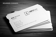 Sleek Minimal Business Cards, a Business Card Template by Galaxiya (Thumbnail 6 of 11)