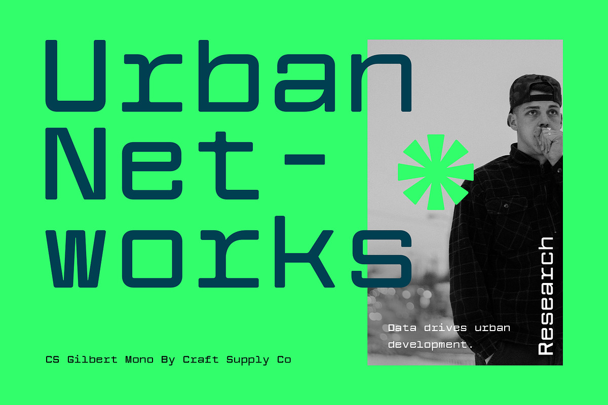 CS Gilbert Mono – Monospaced Font, a Sans Serif Font by Craft Supply Co. (Photo 2 of 8)
