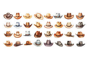 Male Hats Cowboy Style Collection